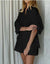2 - piece matching long sleeve and shorts set - KOKOTETE