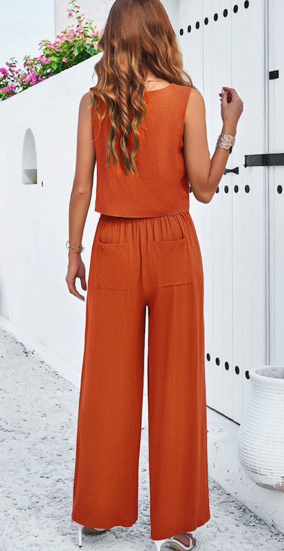 Two piece pants set