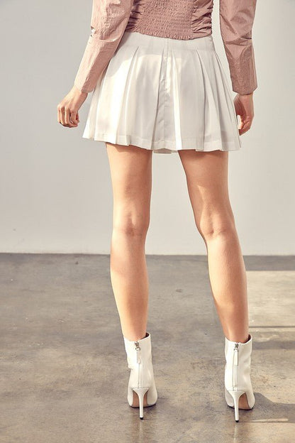 A Line Mini Skort - KOKOTETE