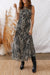 Abstract Dotted Sleeveless Maxi Dress - KOKOTETE