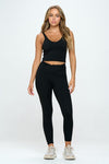 Activewear Set Top and Leggings - KOKOTETE