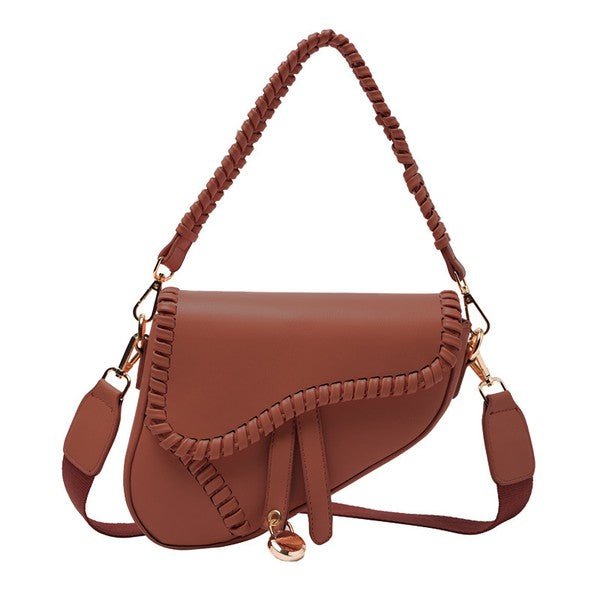 Adeline Saddle Crossbody Hand Bag - KOKOTETE