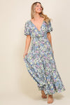 Arya Flora Maxi Dress - KOKOTETE