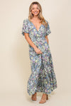 Arya Flora Maxi Dress - KOKOTETE