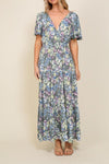 Arya Flora Maxi Dress - KOKOTETE