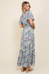 Arya Flora Maxi Dress - KOKOTETE