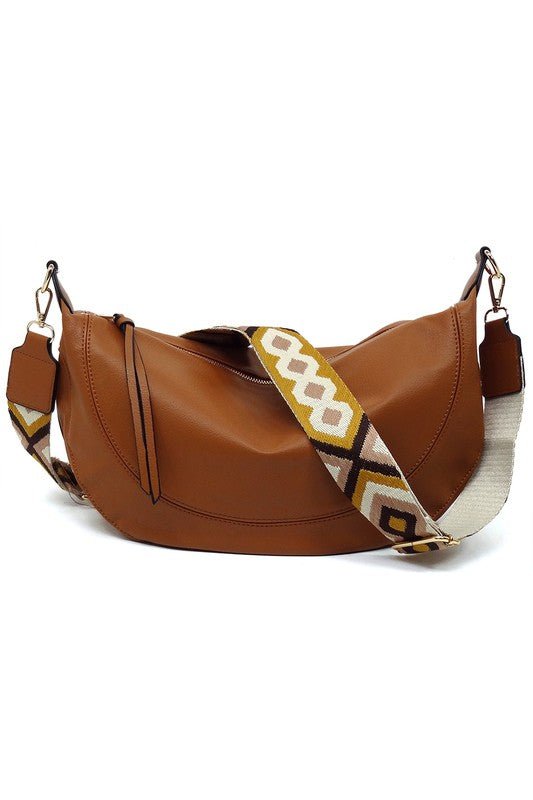 Aztec Guitar Strap Hobo Crossbody Bag - KOKOTETE