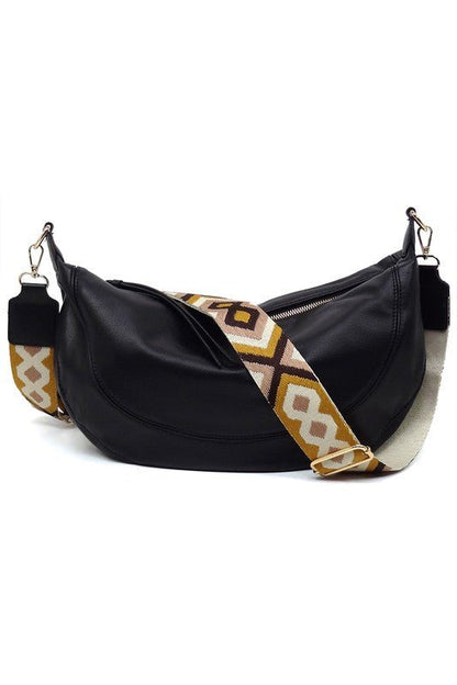 Aztec Guitar Strap Hobo Crossbody Bag - KOKOTETE