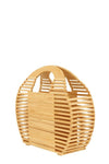 Bamboo Ark Hand Round Shape Bag - KOKOTETE