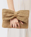 Bow clutch purse - KOKOTETE