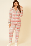 Christmas Shirt and Pants Pajama Set - KOKOTETE