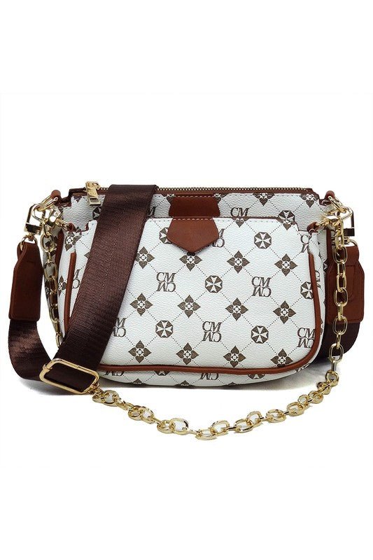 CM Monogram 2-in-1 Crossbody Bag - KOKOTETE