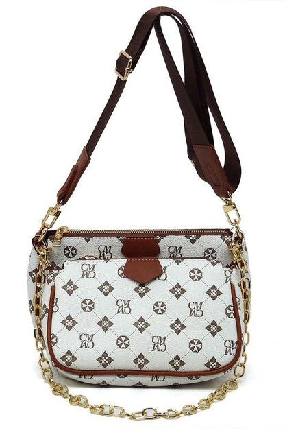 CM Monogram 2-in-1 Crossbody Bag - KOKOTETE