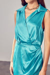 Collar Wrap Dress - KOKOTETE