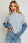 Color Block Oversize Sweater - KOKOTETE