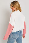 Color Block Oversize Sweater - KOKOTETE