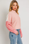 Color Block Oversize Sweater - KOKOTETE