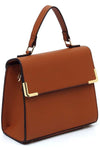 Colorblock Top Handle Satchel - KOKOTETE