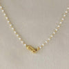 Cowgirl Boot Pearl Chain Necklace - KOKOTETE