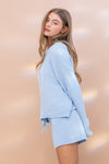 Cozy Soft Top with Shorts Set - KOKOTETE