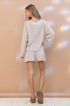 Cozy Soft Top with Shorts Set - KOKOTETE