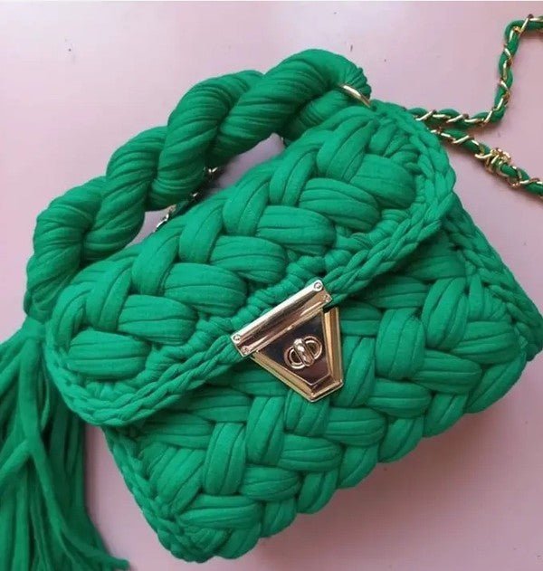 Crochet mini hand bag - KOKOTETE