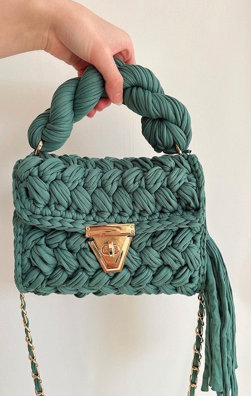 Crochet mini hand bag - KOKOTETE
