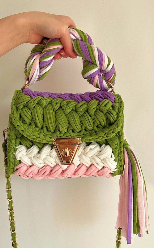 Crochet mini hand bag - KOKOTETE