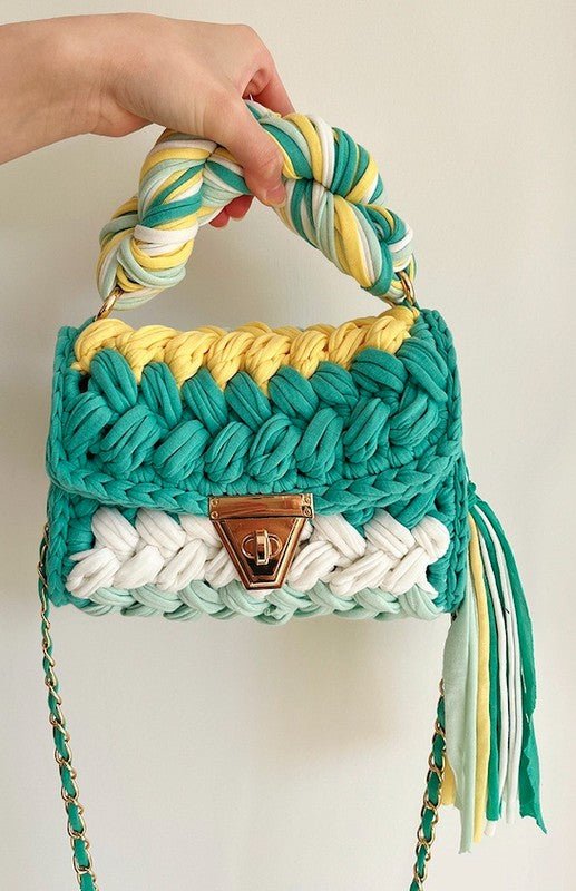 Crochet mini hand bag - KOKOTETE