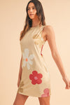 Daisy Flower Print Tank Dress - KOKOTETE