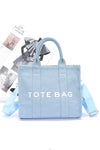 Denim Convertible Small Tote Bag - KOKOTETE