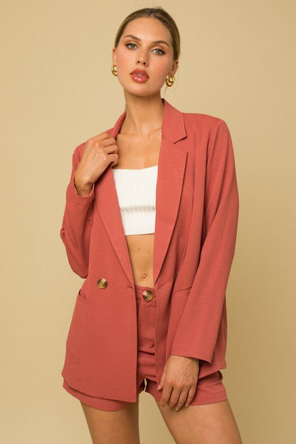 Double Breasted Blazer - KOKOTETE