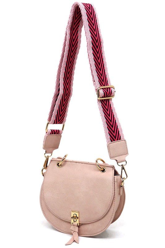 Fashion Flap Saddle Satchel Crossbody Bag - KOKOTETE