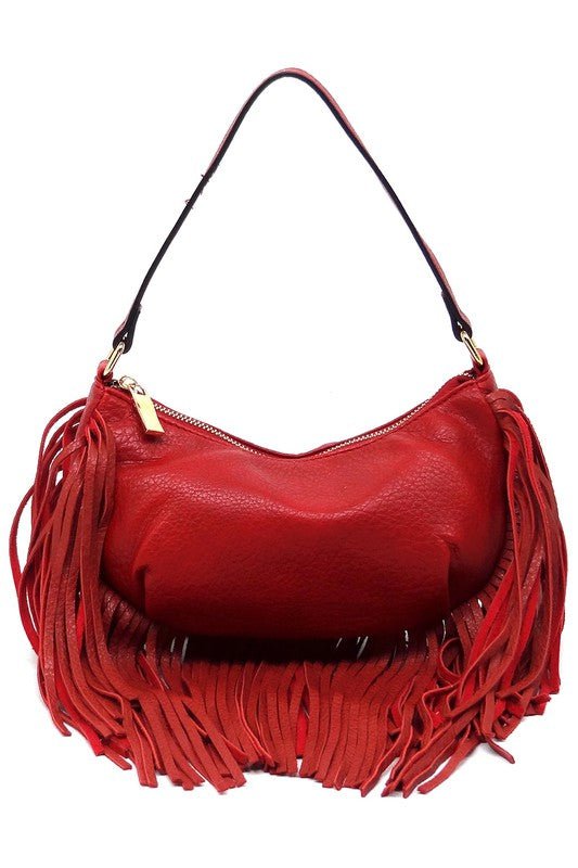 Fashion Fringe Shoulder Bag Hobo - KOKOTETE