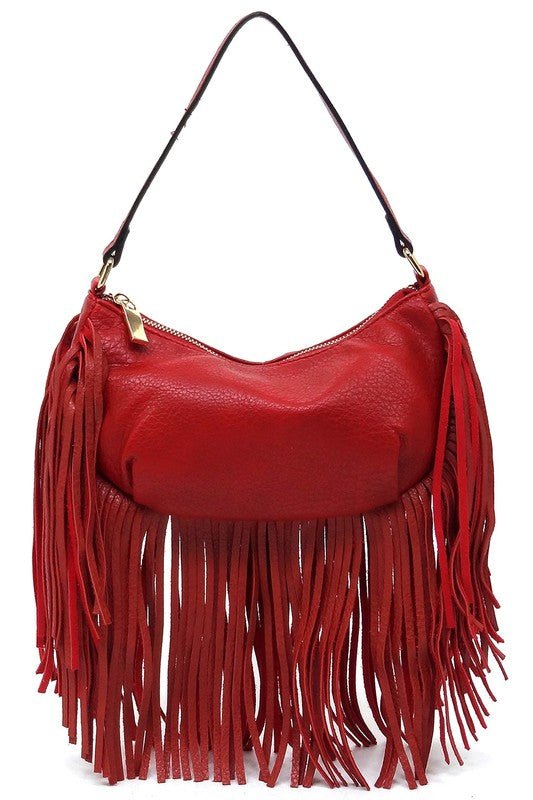 Fashion Fringe Shoulder Bag Hobo - KOKOTETE