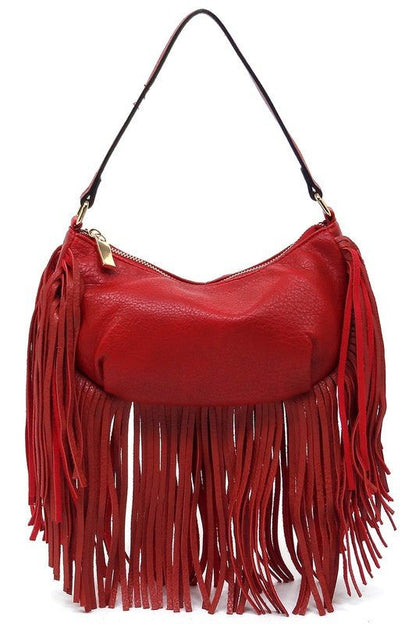 Fashion Fringe Shoulder Bag Hobo - KOKOTETE