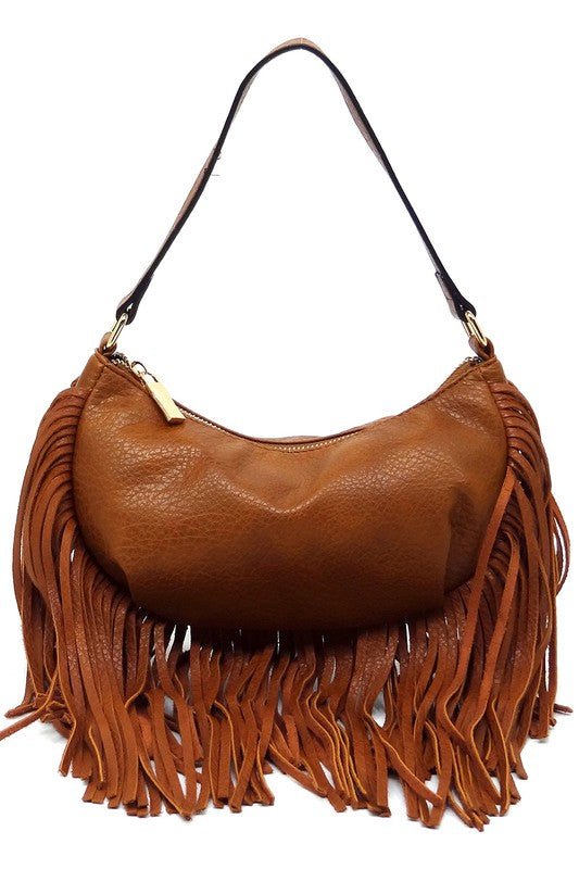 Fashion Fringe Shoulder Bag Hobo - KOKOTETE