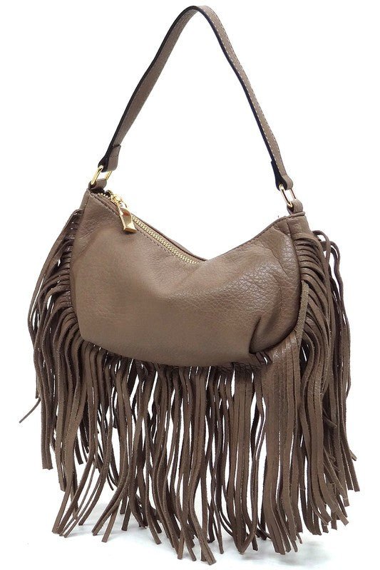 Fashion Fringe Shoulder Bag Hobo - KOKOTETE