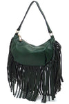 Fashion Fringe Shoulder Bag Hobo - KOKOTETE