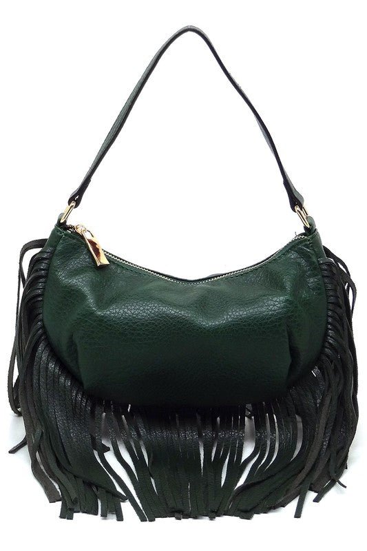 Fashion Fringe Shoulder Bag Hobo - KOKOTETE