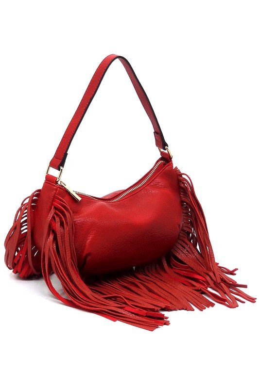 Fashion Fringe Shoulder Bag Hobo - KOKOTETE