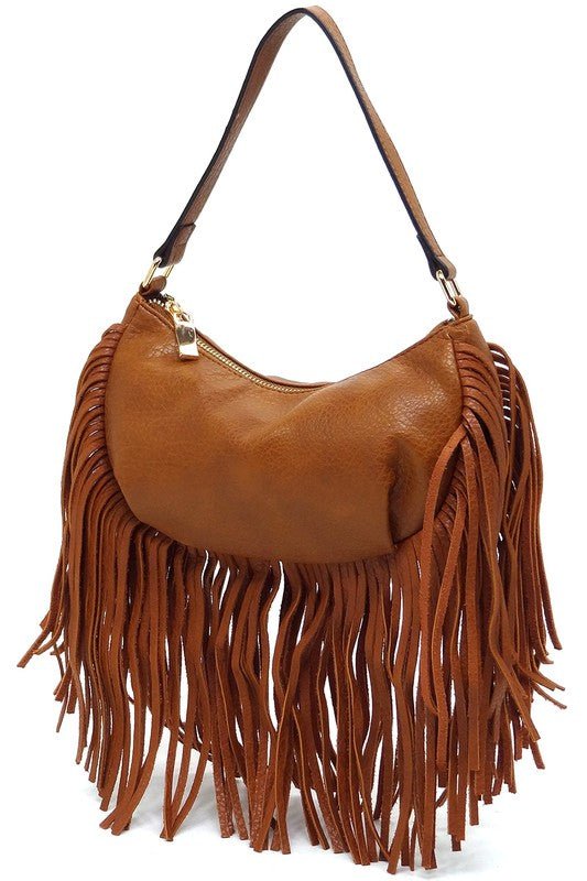 Fashion Fringe Shoulder Bag Hobo - KOKOTETE