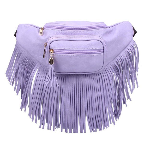 Fashion Fringe Tassel Fanny Pack Waist Bag - KOKOTETE