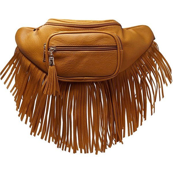 Fashion Fringe Tassel Fanny Pack Waist Bag - KOKOTETE