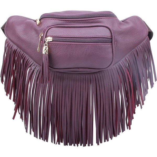 Fashion Fringe Tassel Fanny Pack Waist Bag - KOKOTETE