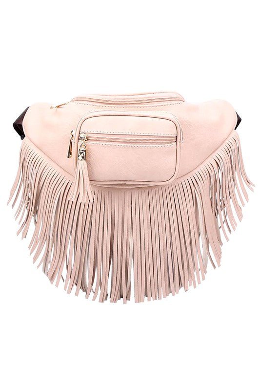 Fashion Fringe Tassel Fanny Pack Waist Bag - KOKOTETE