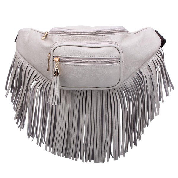 Fashion Fringe Tassel Fanny Pack Waist Bag - KOKOTETE