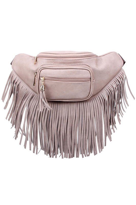 Fashion Fringe Tassel Fanny Pack Waist Bag - KOKOTETE