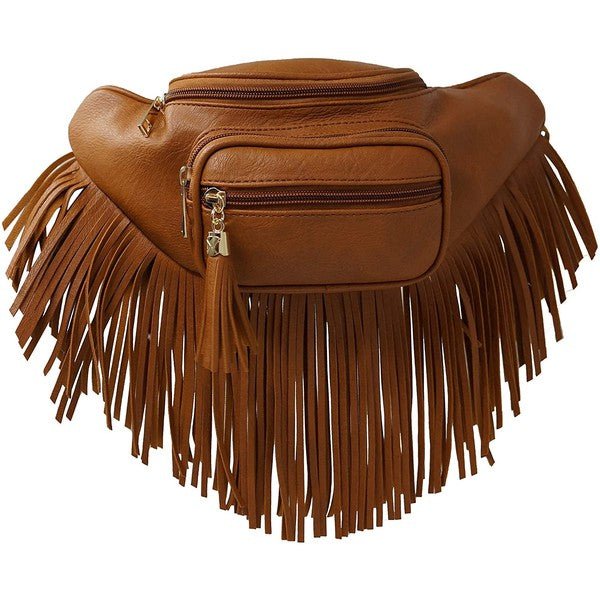 Fashion Fringe Tassel Fanny Pack Waist Bag - KOKOTETE