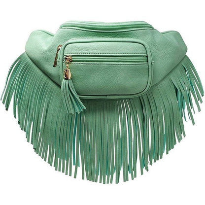 Fashion Fringe Tassel Fanny Pack Waist Bag - KOKOTETE